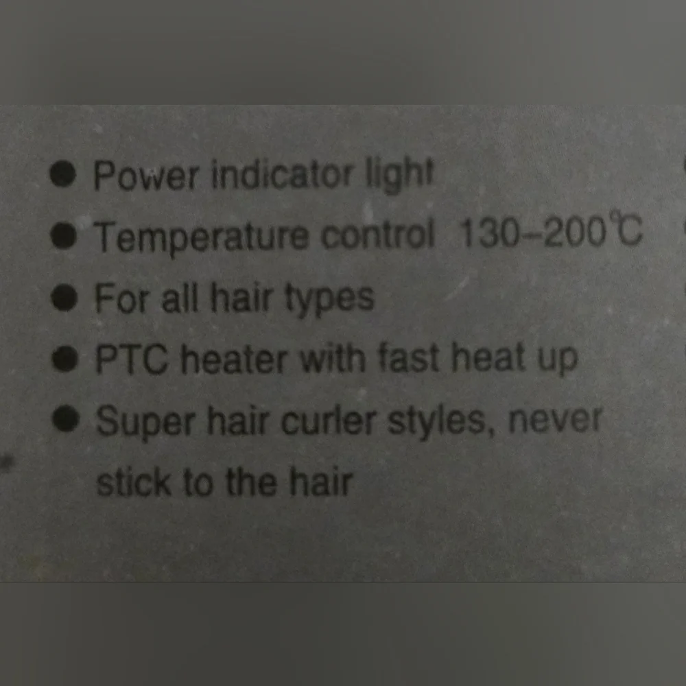 Electric Hair Straightening Comb